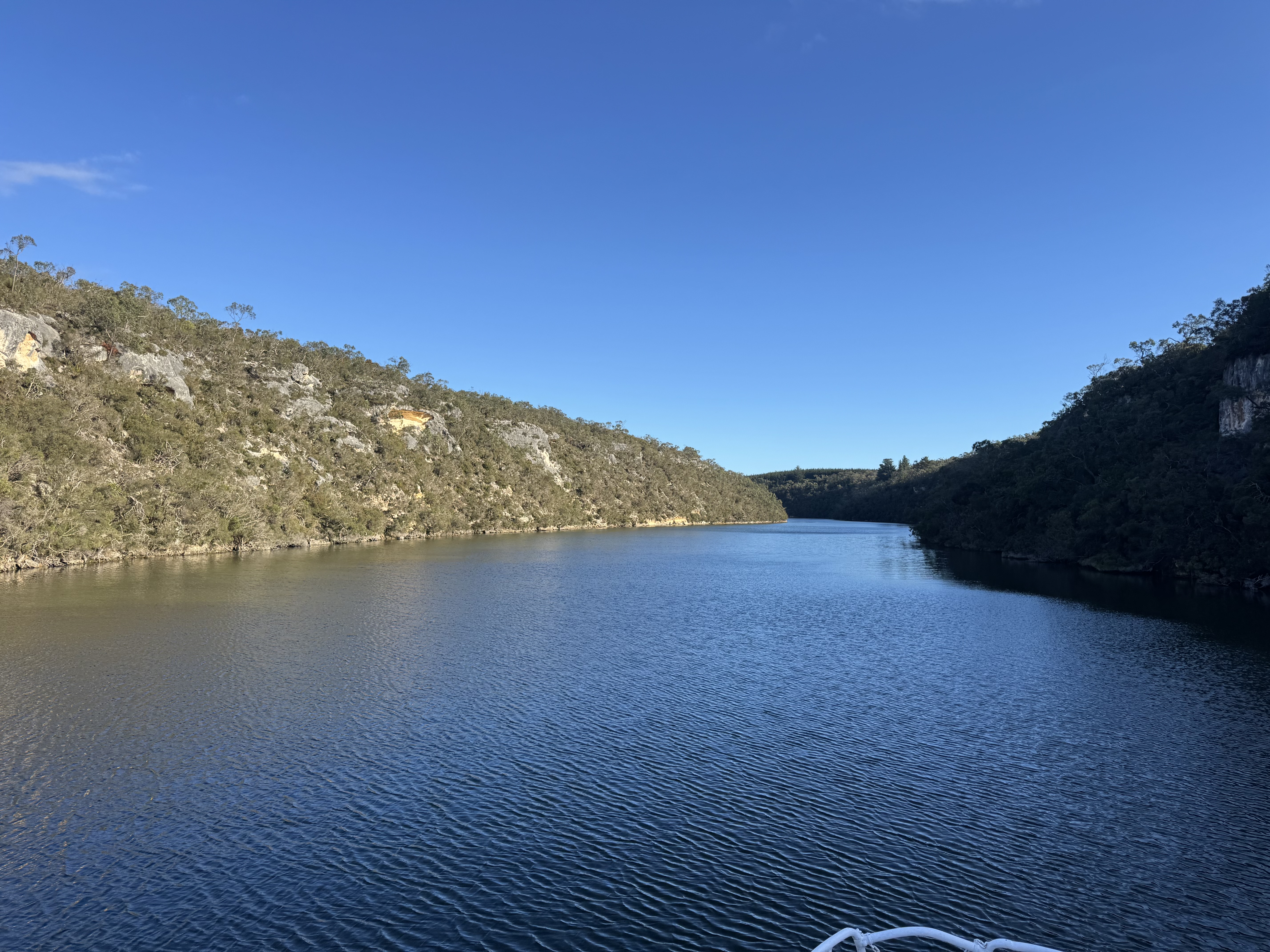 Autumn light on the Glenelg River gorge near Nelson, Victoria